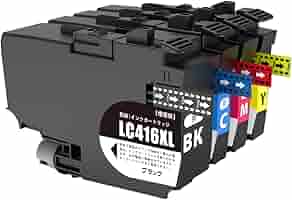 ブラザー 純正 LC416XL-4SET 大容量タイプ 4色パック Brother(ブラザー)互換インクカートリッジ LC416XL-4PK 4色